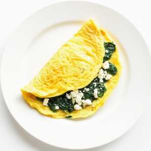 Spinach and Feta Omelette
