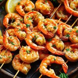Herb-Grilled Shrimp Skewers