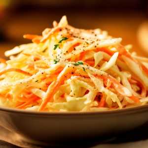 Keto Vinegar Coleslaw