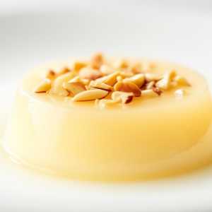 Agar Agar Pudding with Brazil Nuts