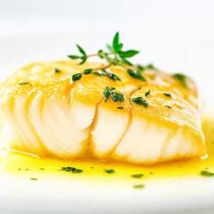 Cod with Ginger and Herbs