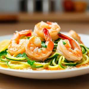 Shrimp Scampi Zoodles