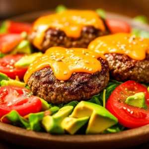 Bunless Cheeseburger Salad