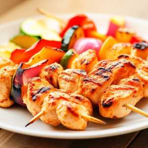 Cajun Chicken Skewers