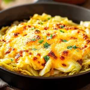 Cabbage and Cheese Stir Fry