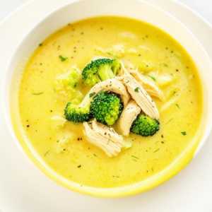 Creamy Chicken and Broccoli Soup