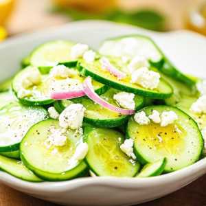 Cucumber and Feta Salad