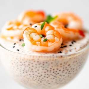 Shrimp Chia Pudding