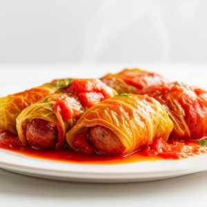 Sausage Cabbage Rolls