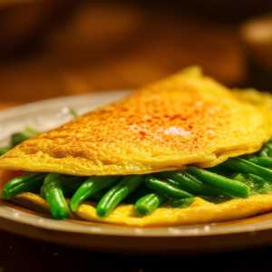 Green Bean Omelet
