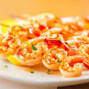Grilled Lemon Garlic Shrimp Skewers