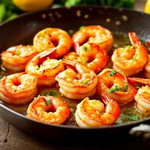 Garlic Shrimp Skillet