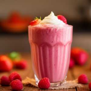 Red Fruits Milkshake