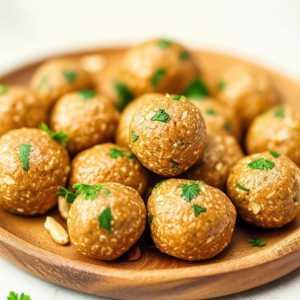 Nut Butter Parsley Energy Bites