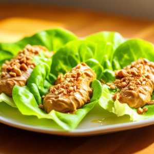 Nut Butter Lettuce Wraps