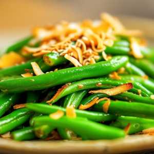 Coconut Green Beans Stir-fry