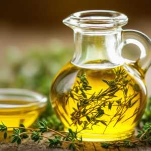 Thyme Infused Olive Oil