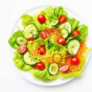Stevia Sweetened Lettuce Salad