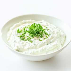 Herbed Greek Yogurt Dip with Shallots
