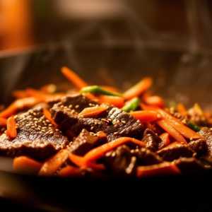 Low Carb Beef Sirloin Stir-Fry with Carrots