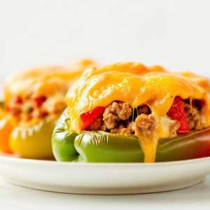 Stuffed Bell Peppers with Sea Salt