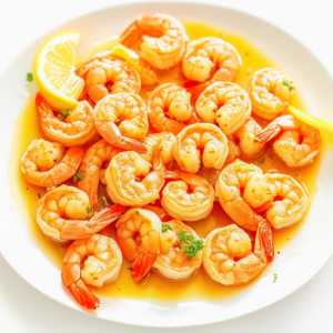 Garlic Butter Shrimp Skillet