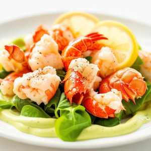 Lobster Salad with Avocado Mayo