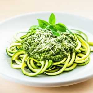 Zucchini Noodles with Pesto