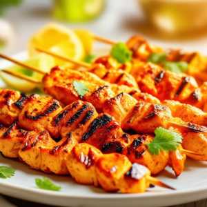 Butter and Ghee Chicken Skewers