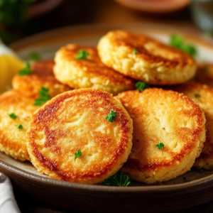 Limpet Cakes with Almond Flour